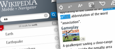 Wikipedia Mobile*Navigator