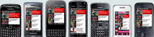 plataforma de mobile widget